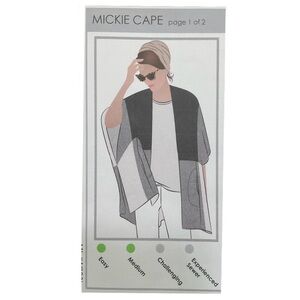 Sewing Pattern - Style Arc - Mickie Cape - MLJW026L
